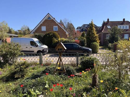 Sicht aus dem Eingang - 3 Zimmer Doppelhaushälfte in Buchholz in der Nordheide