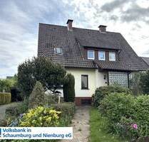 Zentrales Einfamilienhaus mit großem Garten - Rinteln