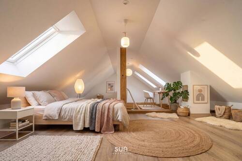 SCHLAFZIMMER (visualisiert) - Mehrfamilienhaus, Wohnhaus mit 257,00 m&sup2; in Dreieich zum Kaufen