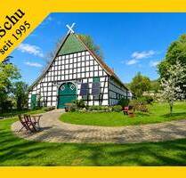 Ostwestfälisches Ständerhaus mit 17.700 m² Traumgrundstück - Hüllhorst / Oberbauerschaft