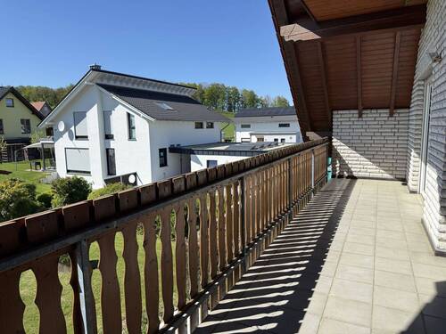großer Balkon - 