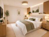 Virtuell bearbeitetes Schlafzimmer - 4 Zimmer Etagenwohnung zum Kaufen in Böblingen