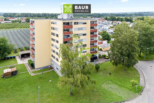 Luftaufnahme - 3 Zimmer Etagenwohnung zum Kaufen in Tettnang