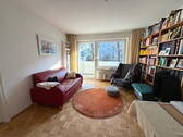 Wohnzimmer - 2 Zimmer Terrassenwohnung zum Kaufen in München