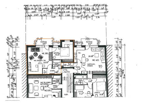 Wohnung Nr. 3 im 1. OG - 2 Zimmer Etagenwohnung in Mönchengladbach
