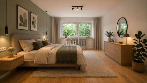 Schlafzimmer virtuell - 