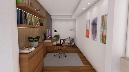 Homeoffice_Render1 - 4 Zimmer Etagenwohnung in Mannheim