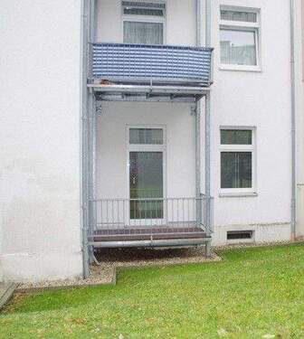 geschützter Balkon - 