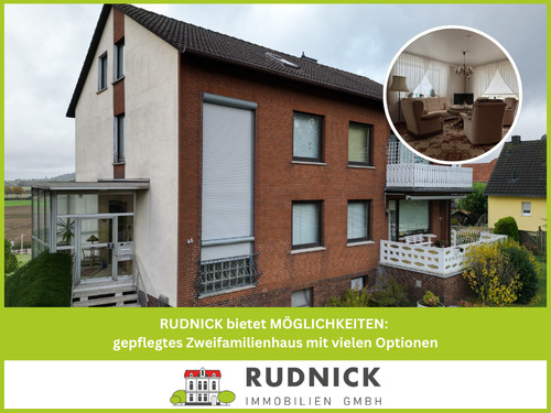 Titelbild_MB-11527 - RUDNICK bietet MÖGLICHKEITEN: gepflegtes Zweifamilienhaus mit vielen Optionen