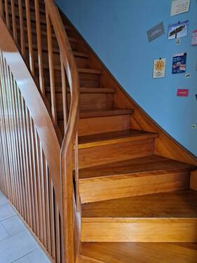 Treppe in das Obergeschoss - 