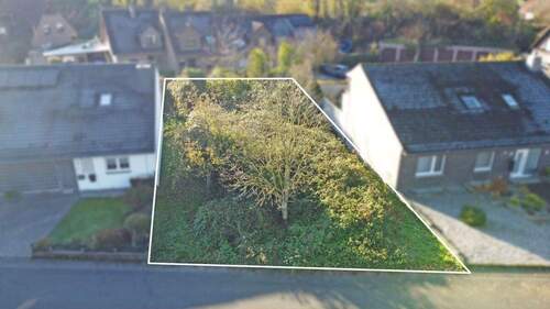 Grundstück Ansicht vorne - Grundstück in Voerde