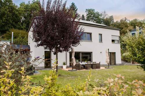 Hausansicht Süd - 5 Zimmer Einfamilienhaus in Gablingen