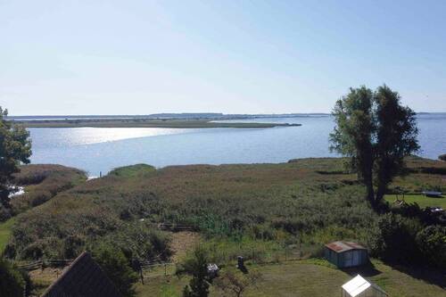 Boddenblick vom Garten - 