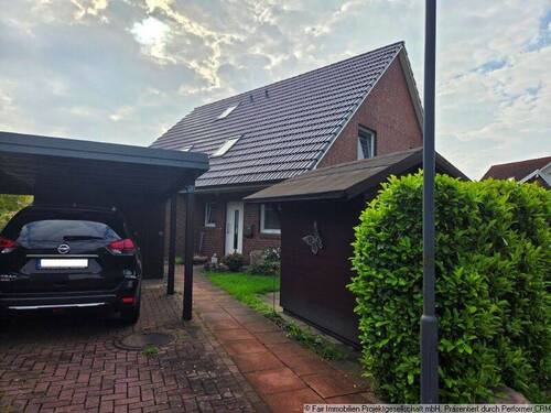 Außenansicht - 4 Zimmer Doppelhaushälfte zur Miete in Horneburg