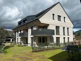 Südansicht Haus B - Wohnen am Dorfbach im Dreisamtal