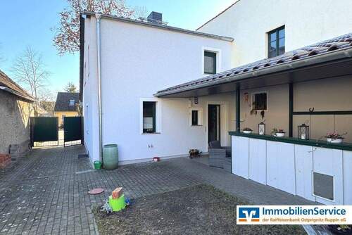 hofseitige Hausansicht - 