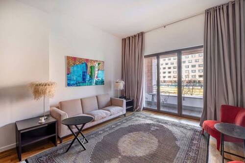 Wohnbereich - Hochwertige 2-Zimmer-Wohnung am Potsdamer Platz