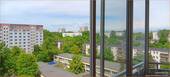 Ausblick - Bezugsfrei zu verkaufen, 2-Raum-Whg, Loggia, 8. Etg., in Lichtenberg - Sewanstraße