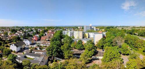 Panoramablick Balkon - 3 Zimmer Etagenwohnung zum Kaufen in Ludwigshafen am Rhein