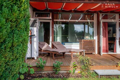 Terrasse Blick 1 - Wohnliches Ferienhaus in Cismar sucht neue Eigentümer!
