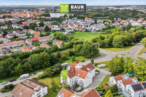 Luftbild - Etagenwohnung mit 70,50 m² in Bad Waldsee zum Kaufen
