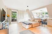 Wohnbereich - Aufwendig sanierte Maisonettewohnung in ruhiger idyllischer Lage von Buchholz