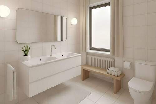 KI-Visualisierung: Badezimmer Obeschoss - 