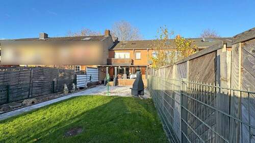 Rückansicht Garten - 