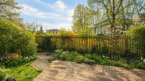 Terrasse und Garten - 