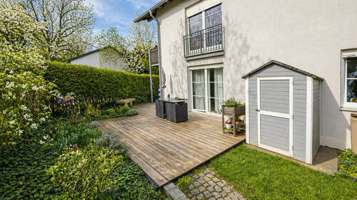 Terrasse und Garten - 