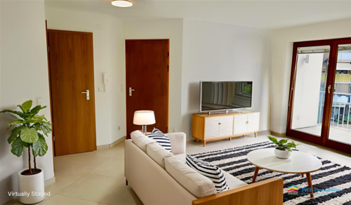  Wohn-Esszimmer Richtung Küche - 3 Zimmer Etagenwohnung in Meersburg