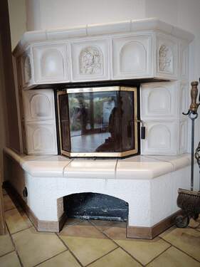 Kamin im Wohnzimmer EG - 