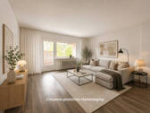 Wohnzimmer - 3 Zimmer Etagenwohnung in Hamburg