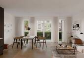Visualisierung Wohnzimmer - 2 Zimmer Etagenwohnung zum Kaufen in Berlin