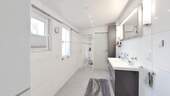 Badezimmer im Erdgeschoss - 