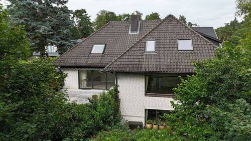 Blick Südseite - ***BUCHHOLZ*EXKLUSIVES & GROSSZÜGIGES WOHNHAUS MIT SEPARATEN EINLIEGERWOHNUNGEN IN TOPLAGE***