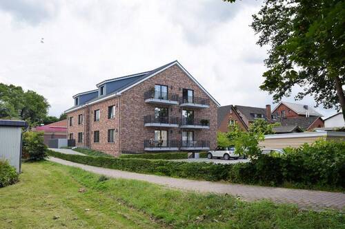Visualisierung Gartenansicht - 2 Zimmer Etagenwohnung zum Kaufen in Leezen
