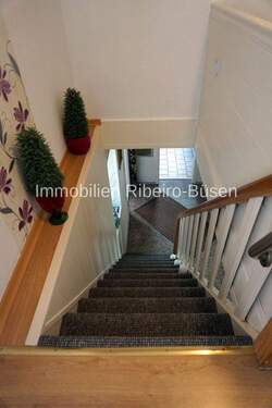 Die Treppe im Hauptgebäude - 