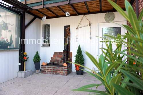 Der Zugang zum Innenhof - 