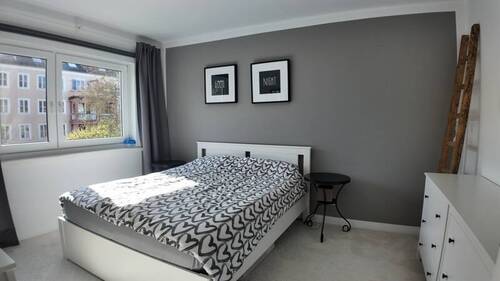 Schlafzimmer - Etagenwohnung mit 57,60 m&sup2; in Wolfsburg zum Kaufen