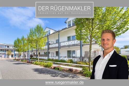 Herzlich willkommen - Vermietete Erdgeschosswohnung mit Balkon und Parkplatz - ca. 600 m zum Strand im Ostseebad Göhren