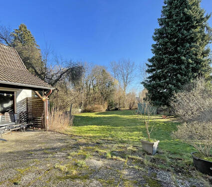 Terrassenansicht - Baugrundstück in begehrter Lage von Sasel