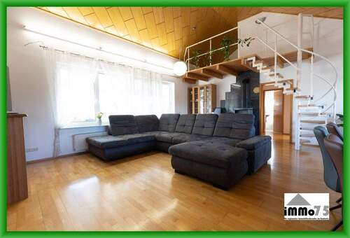 Wohnzimmer OG - Mehrfamilienhaus, Wohnhaus mit 320,00 m&sup2; in Zaberfeld zum Kaufen