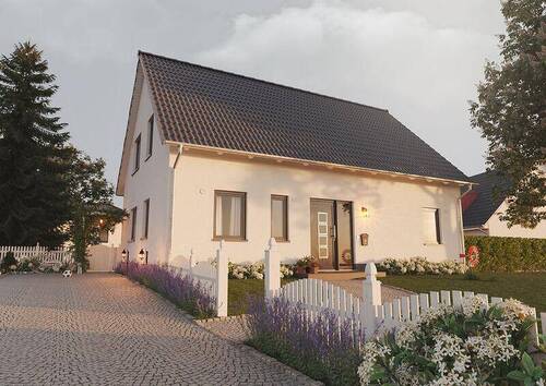 LH 142 - Straßenansicht - 5 Zimmer Einfamilienhaus zum Kaufen in Erfurt