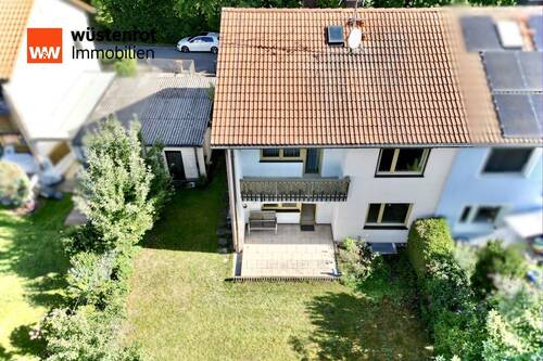 Südseite - Doppelhaushälfte mit 108,00 m² in Neubiberg zum Kaufen