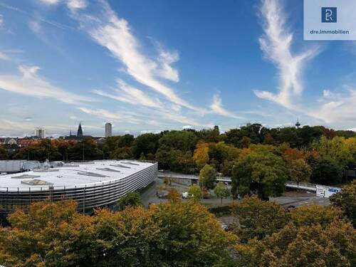 Blick vom Süd-West-Balkon über Köln - 