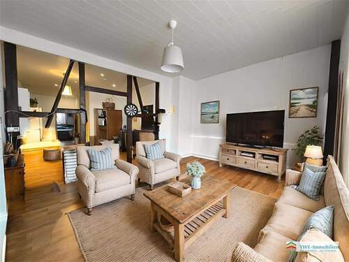 Wohnzimmer - 2 Zimmer Etagenwohnung zum Kaufen in Wuppertal