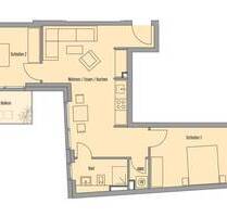 NEU! In der City. Am Main. Modern. Nachhaltig. Attraktive 2-Zimmer-Wohnung mit kurzen Wegen - Frankfurt am Main Sachsenhausen