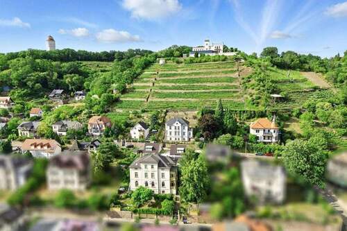 Hausansicht - 2 Zimmer Etagenwohnung in Radebeul