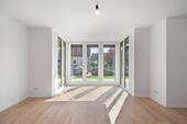 Wohnzimmer - 5 Zimmer Doppelhaushälfte zum Kaufen in Freising